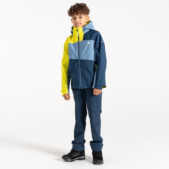 Kids' Explore II Waterproof Jacket  Coronet Blue Moonlight Denim