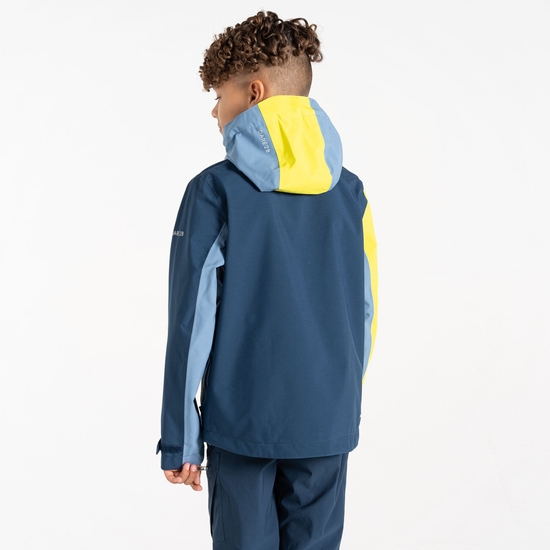 Kids' Explore II Waterproof Jacket  Coronet Blue Moonlight Denim