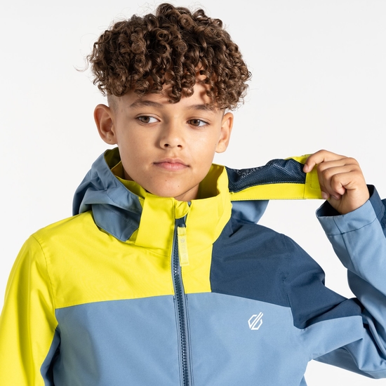Kids' Explore II Waterproof Jacket  Coronet Blue Moonlight Denim
