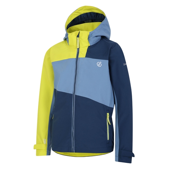 Kids' Explore II Waterproof Jacket  Coronet Blue Moonlight Denim