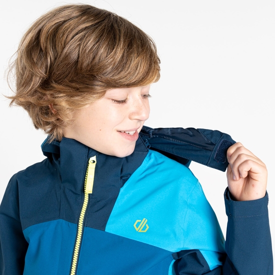 Kids' Explore II Waterproof Jacket Moonlight Denim