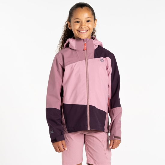 Kids' Explore II Waterproof Jacket Mauve 