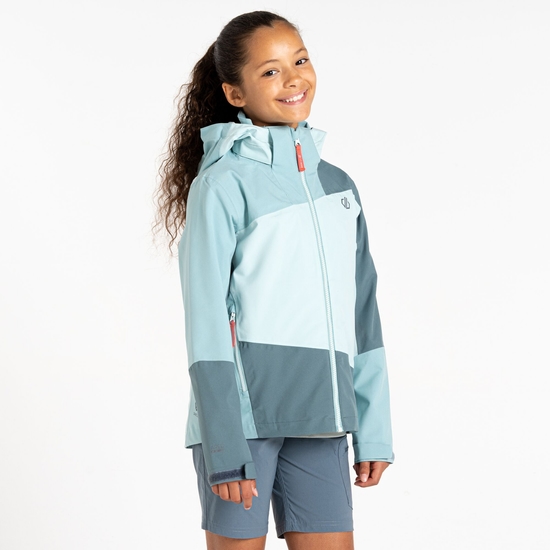 Kids' Explore II Waterproof Jacket Element Grey 