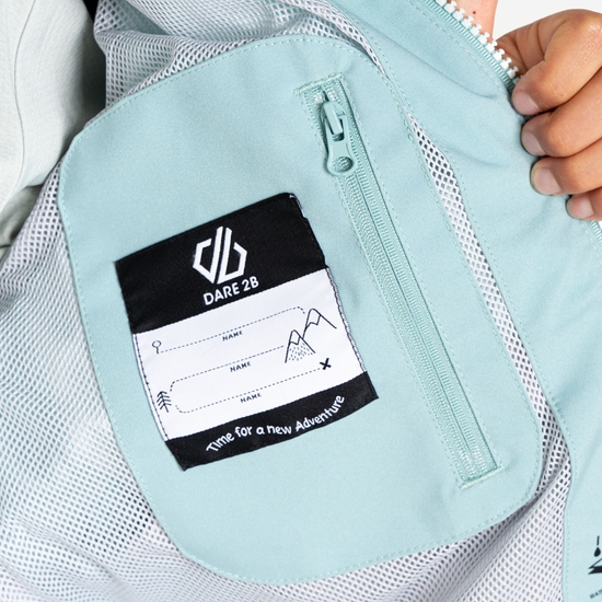 Kids' Explore II Waterproof Jacket Element Grey 