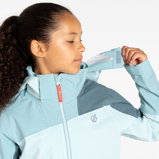 Kids' Explore II Waterproof Jacket Element Grey 