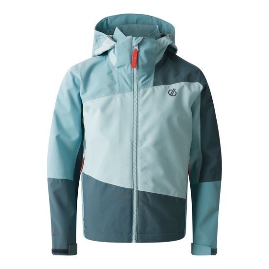 Kids' Explore II Waterproof Jacket Element Grey 