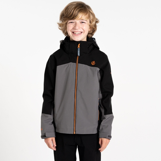 Kids' Explore II Waterproof Jacket Black
