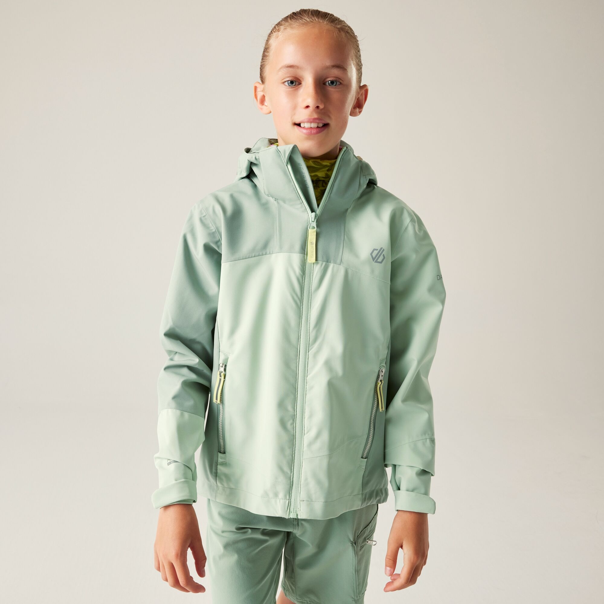 Dare 2B Unisex Kids Green Kids’ Explore Iii Jacket Size: 14 Years