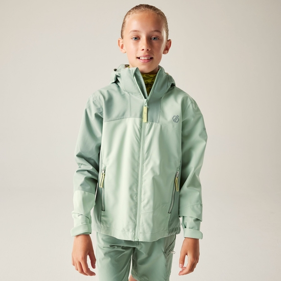 Kids' Explore III Waterproof Jacket Celadon