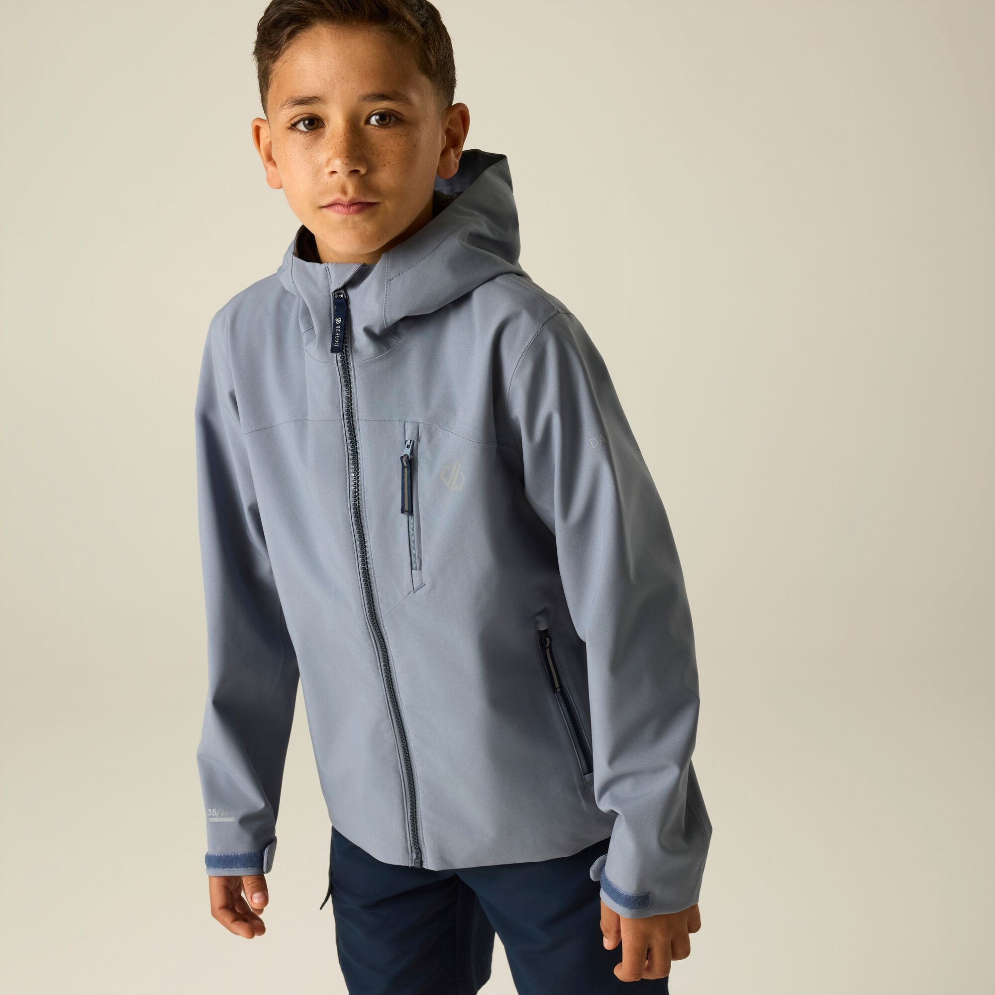 Dare 2B Unisex Kids Blue Kids’ Switch Out Ii Jacket Size: 7-8 Years