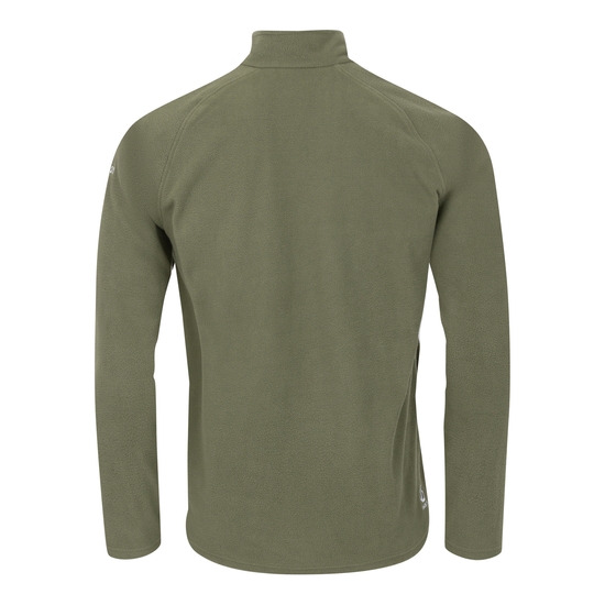 Freethink II Fleece mit halblangem Reißverschluss für Herren Olivgrün