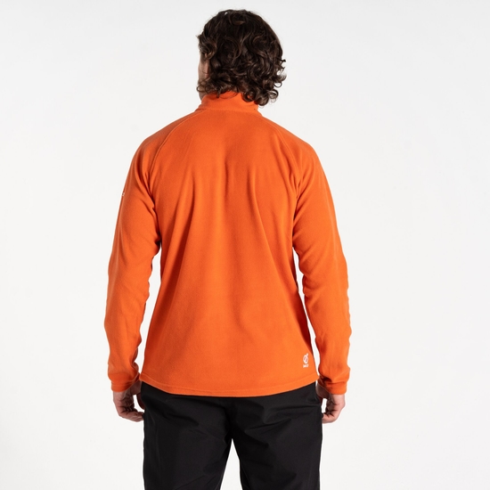 Men's Freethink II Half Zip Fleece Orange Rust