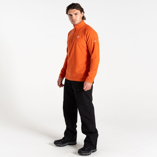 Men's Freethink II Half Zip Fleece Orange Rust