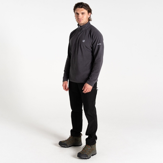 Freethink II Fleece mit halblangem Reißverschluss für Herren Grau