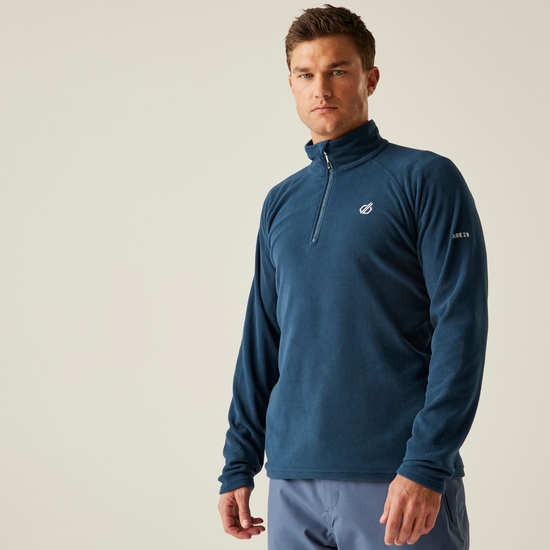 Men's Freethink II Half Zip Fleece Moonlight Denim