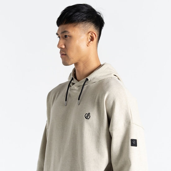 Sweat à capuche graphique Homme DISTINCTLY Gris