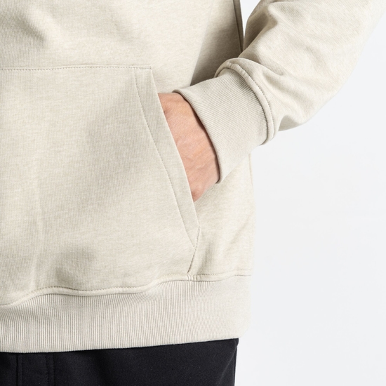 Sweat à capuche graphique Homme DISTINCTLY Gris