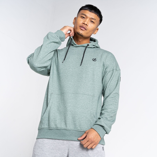 Men's Distinctly Graphic Hoodie Duck Green Marl