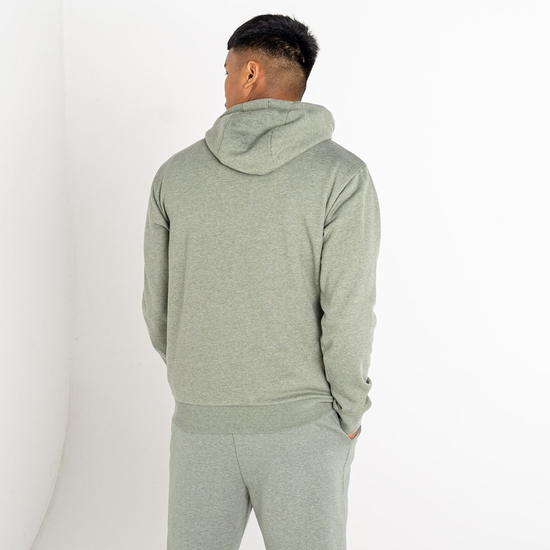 Men's Lounge Out Full Zip Hoodie Agave Marl