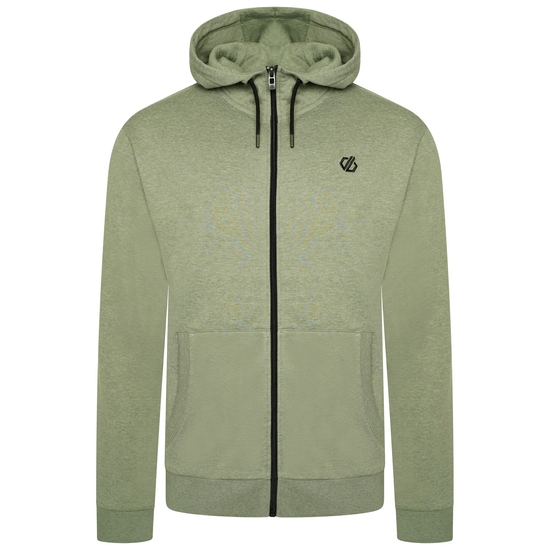 Men's Lounge Out Full Zip Hoodie Agave Marl
