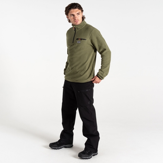 Herren Affinity Fleece Olivgrün