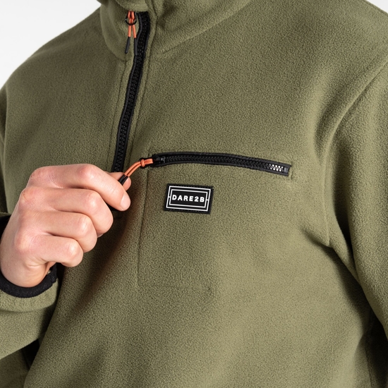 Herren Affinity Fleece Olivgrün