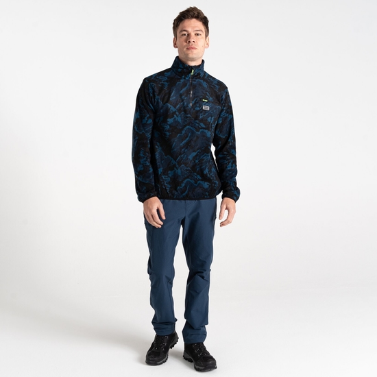 Herren Affinity Fleece Blau