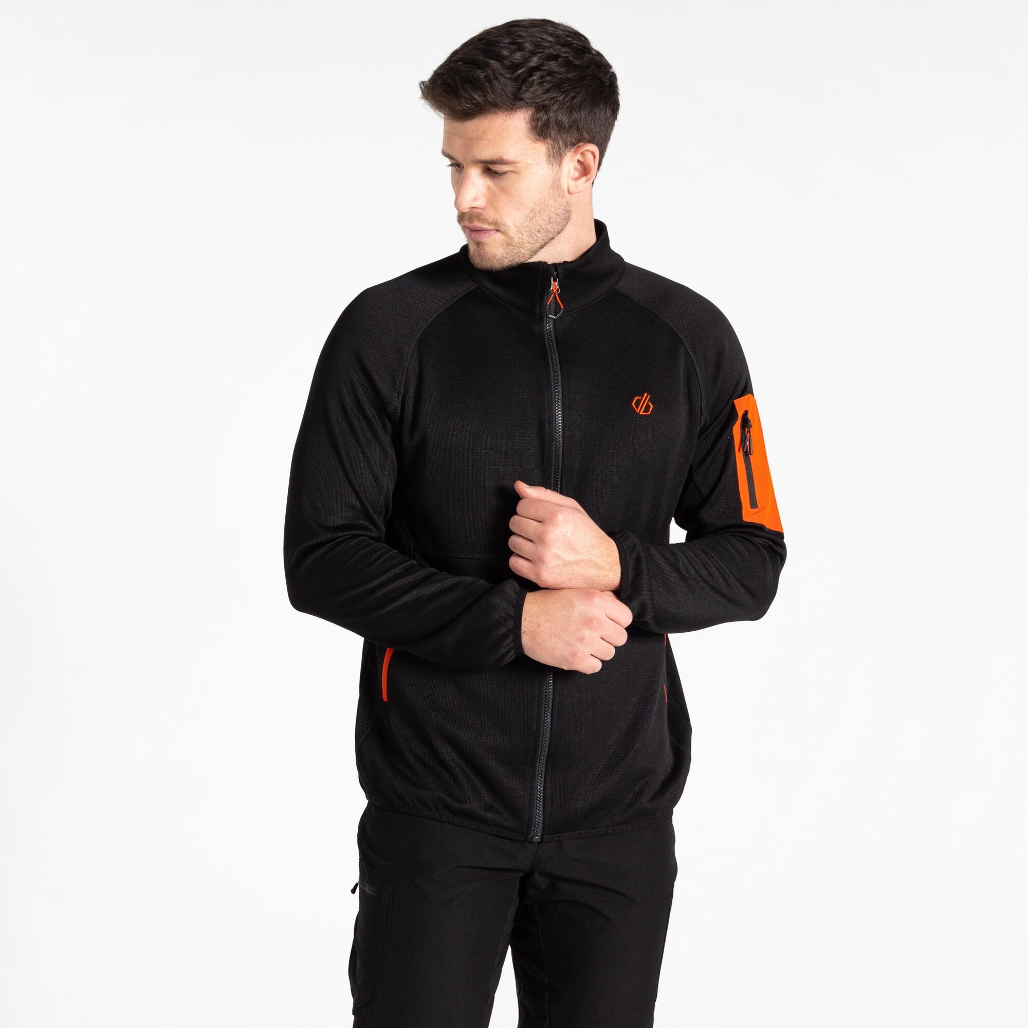 Dare 2B Men's Black Torrek Mountain Zip Through Fleece Size: L