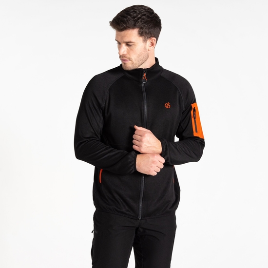 Men's Torrek Mountain Zip Through Fleece Black