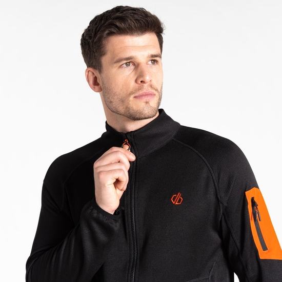 Men's Torrek Mountain Zip Through Fleece Black