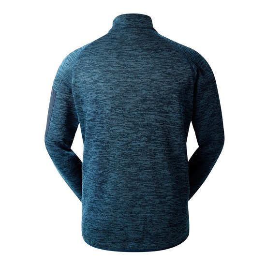Men's Torrek Mountain Zip Through Fleece Moonlight Denim