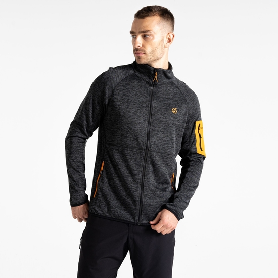 Men's Torrek Mountain Zip Through Fleece Black 