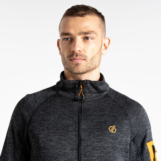 Men's Torrek Mountain Zip Through Fleece Black 