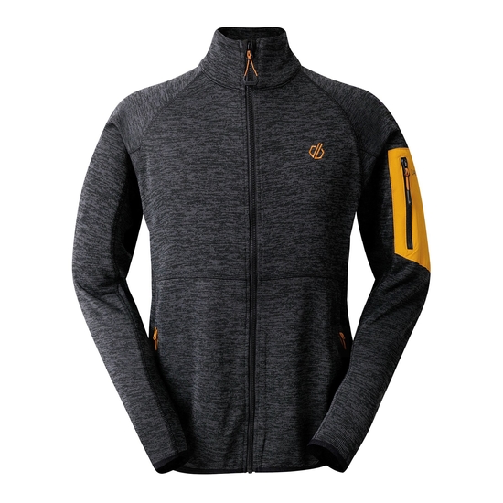 Men's Torrek Mountain Zip Through Fleece Black 