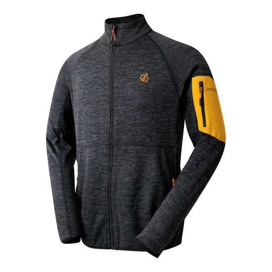 Men's Torrek Mountain Zip Through Fleece Black 