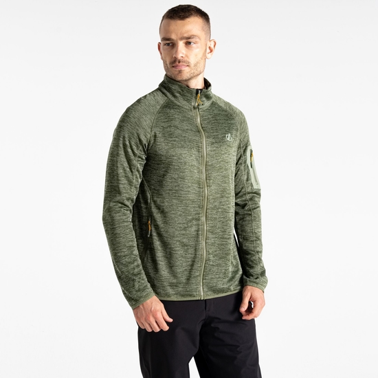 Men's Torrek Mountain Zip Through Fleece Olivine Green