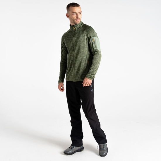Men's Torrek Mountain Zip Through Fleece Olivine Green