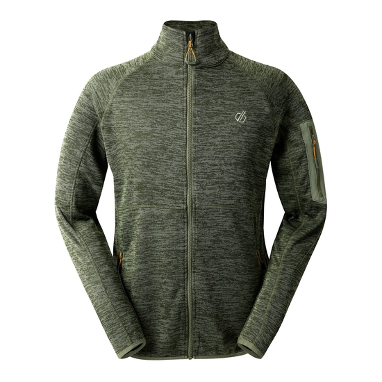 Men's Torrek Mountain Zip Through Fleece Olivine Green