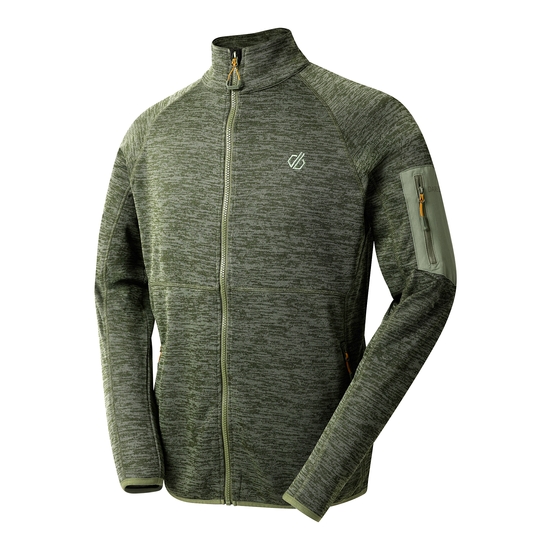 Men's Torrek Mountain Zip Through Fleece Olivine Green
