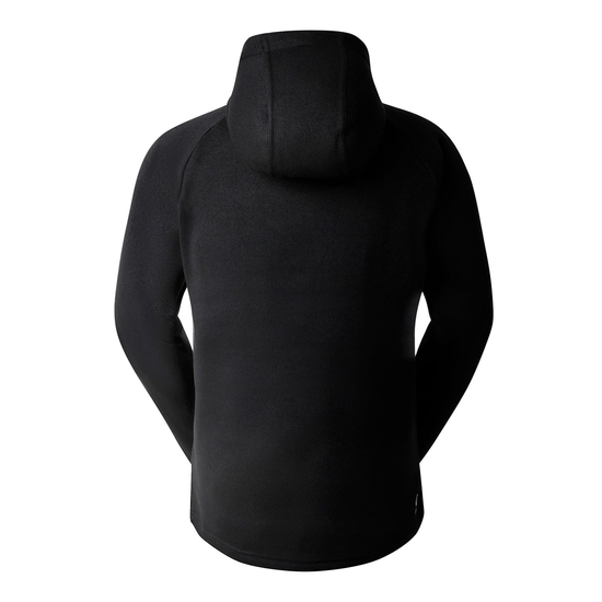 Herren Shielding Fleece mit Kapuze Schwarz