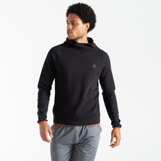 Sweat à capuche homme Momentum Noir