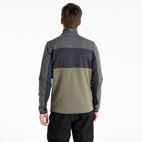 Men's Venture Fleece Black Green