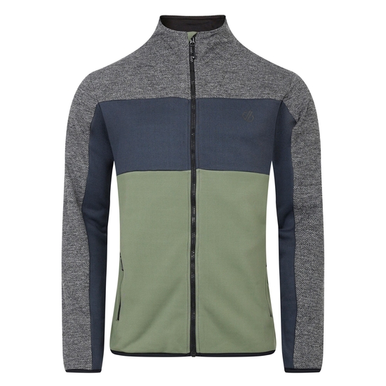 Men's Venture Fleece Black Green