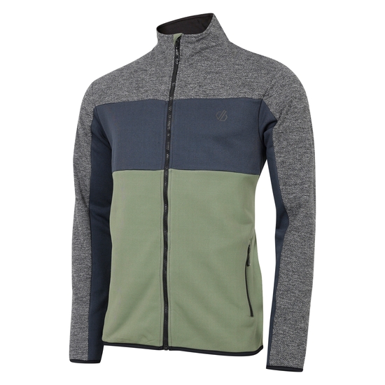 Men's Venture Fleece Black Green