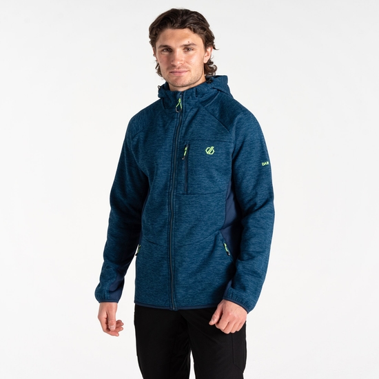 Men's The Mountain Series Pro Midlayer Kingfisher Blue Navy