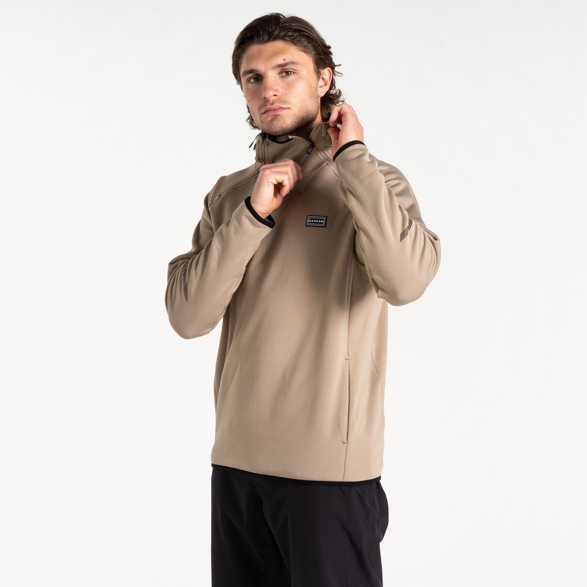 Dare 2b Men's T-bar Hoodie Clay, Size: XS