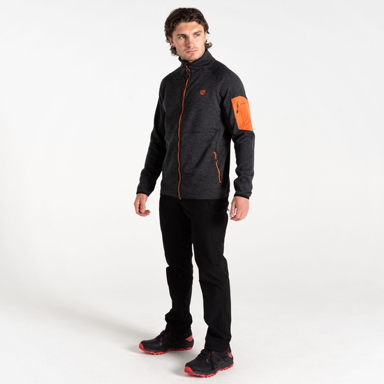 Herren Mountain Series Thermofleece Schwarz