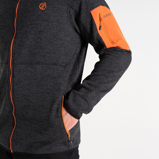 Herren Mountain Series Thermofleece Schwarz