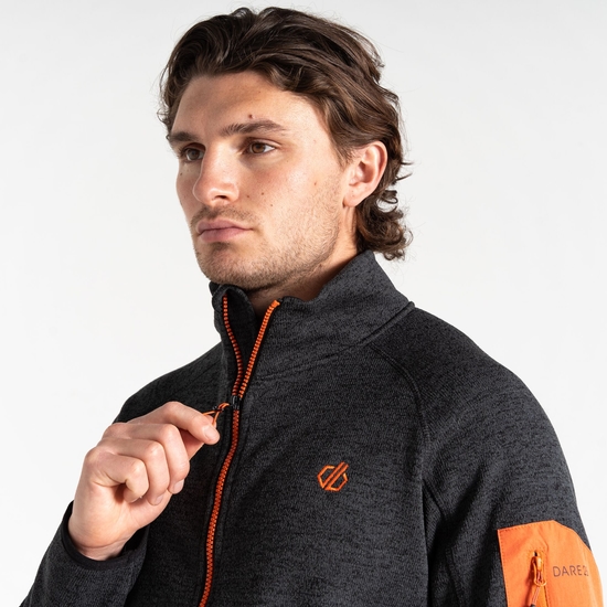 Herren Mountain Series Thermofleece Schwarz