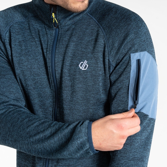 Herren Mountain Series Thermofleece Dunkelblau